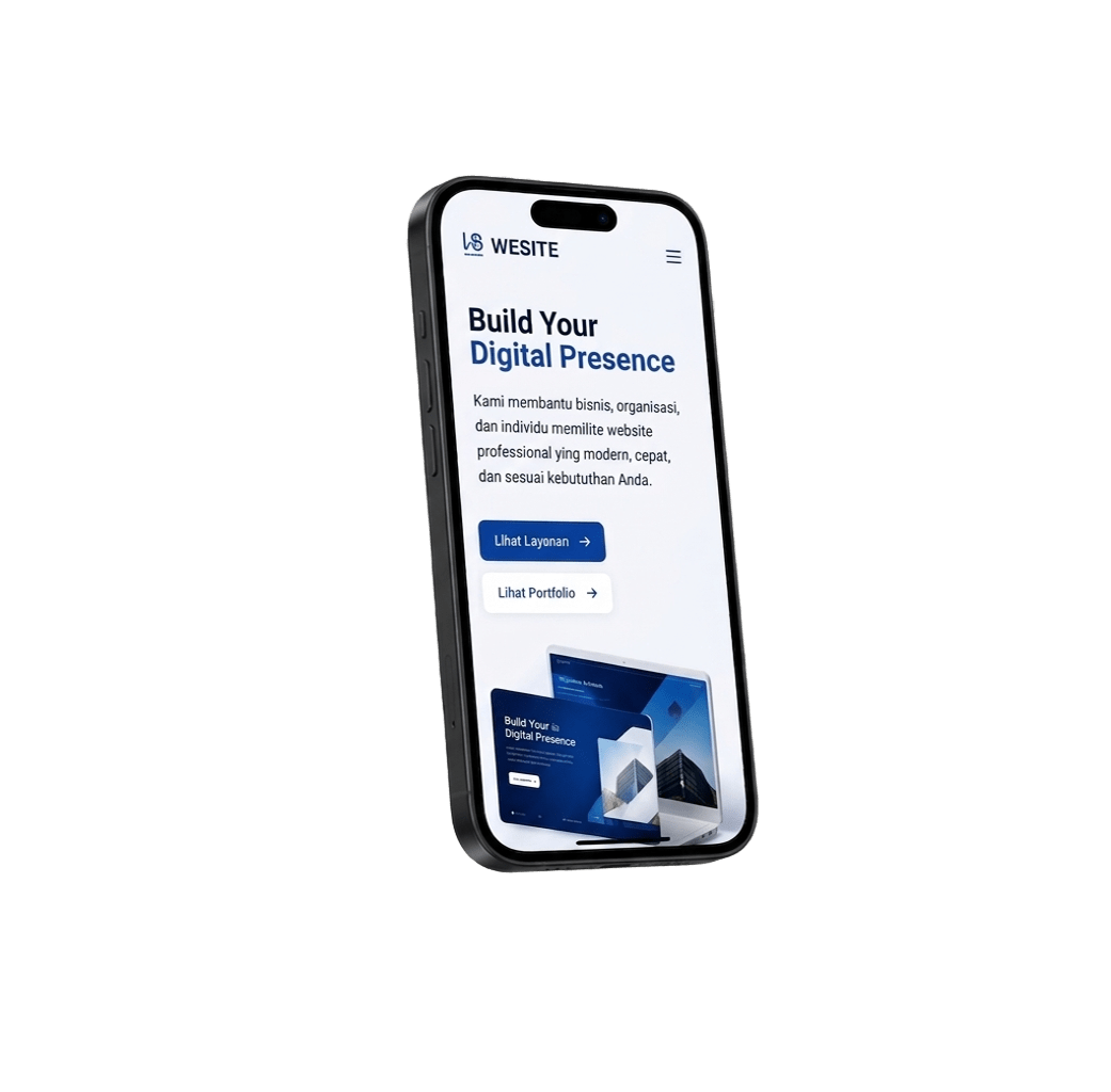 Website Mockup Phone